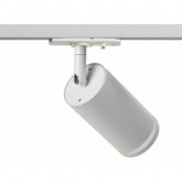 Светильник трековый однофазный ЭРА TR52-GU10 WH под лампу MR16 c акриловым кольцом, матовый белый