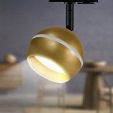 Светильник трековый однофазный ЭРА TR47-GX53 MG под лампу GX53 матовое золото