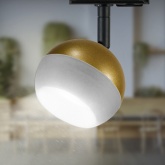 Светильник трековый однофазный ЭРА TR46-GX53 MG под лампу GX53 матовое золото