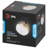 Светильник трековый однофазный ЭРА TR46-GX53 MG под лампу GX53 матовое золото