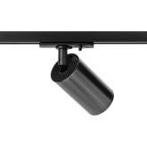 Светильник трековый однофазный ЭРА TR39-GU10 ВСН под лампу MR16 черный хром