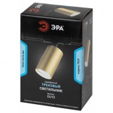 Светильник трековый однофазный ЭРА TR39-GU10 MG под лампу MR16 золото