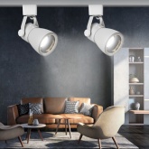 Светильник трековый однофазный ЭРА TR38-GU10 WH под лампу MR16 белый