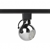 Светильник трековый однофазный ЭРА TR35-GU10 CH под лампу MR16 хром