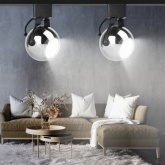 Светильник трековый однофазный ЭРА TR35-GU10 CH под лампу MR16 хром