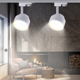 Светильник трековый однофазный ЭРА TR16-GX53 WH под лампу-GX53, алюминий, цвет белый