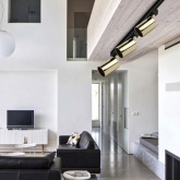 Светильник трековый однофазный ЭРА TR14-GU10 GD под лампу MR16 55x165мм, золото