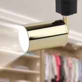 Светильник трековый однофазный ЭРА TR14-GU10 GD под лампу MR16 55x165мм, золото