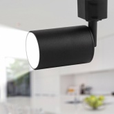 Светильник трековый однофазный ЭРА TR13-GU10 BK под лампу MR16 55x165мм, черный