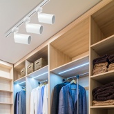 Светильник трековый однофазный ЭРА TR13-GU10 WH под лампу MR16 55x165мм, белый