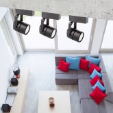 Светильник трековый однофазный ЭРА TR11-GU10 BK под лампу MR16 черный