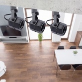 Светильник трековый однофазный ЭРА TR9-GU10 BK под лампу MR16 черный