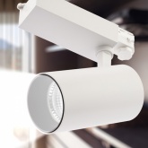 Светильник трековый трехфазный ЭРА STR-30-36-30K-W30 узкий луч 30W 3000K 36° белый