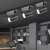 Светильник трековый трехфазный ЭРА STR-30-36-40K-B30 узкий луч 30W 4000K 36° черный