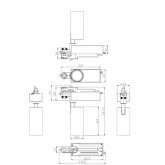 Светильник трековый трехфазный ЭРА STR-30-36-40K-B20 узкий луч 4000K черный