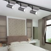 Светильник трековый трехфазный ЭРА STR-30-36-40K-B20 узкий луч 4000K черный