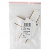 Коннектор ЭРА TR7-C 2W T WH T-образный для однофазного шинопровода белый