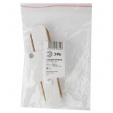 Коннектор ЭРА TR7-C 2W I WH прямой для однофазного шинопровода белый