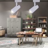 Светильник светодиодный трековый однофазный ЭРА TR5-20 COB WH 20W 4000K 1400Lm белый