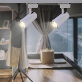 Светильник светодиодный трековый однофазный ЭРА TR5-10 COB WH 10W 4000K 700Lm белый