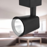 Светильник светодиодный трековый ЭРА TR4 - 10 BK 10W черный COB