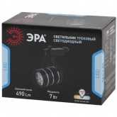 Светильник светодиодный трековый ЭРА TR3 - 7 BK 7W черный SMD