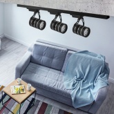 Светильник светодиодный трековый ЭРА TR3 - 7 BK 7W черный SMD