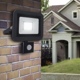 Прожектор светодиодный ЭРА LPR-041-2-65K-030 30W 2400Lm 6500K датчик движ регулируемый 135x148x45mm