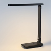 Светильник светодиодный настольный ЭРА NLED-495-5W-BK аккумуляторный складной черный