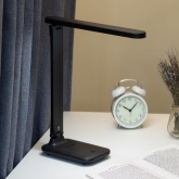 Светильник светодиодный настольный ЭРА NLED-495-5W-BK аккумуляторный складной черный