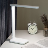 Светильник светодиодный настольный ЭРА NLED-495-5W-W аккумуляторный складной белый