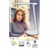 Светильник светодиодный настольный ЭРА NLED-482-10W-W белый