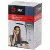 Светильник светодиодный настольный ЭРА NLED-464-7W-BK черный, сенсорные кнопки (5055945577716)