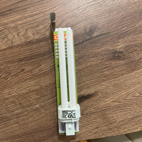 Компактная энергосберегающая лампа КЛЛ мощностью 26 Вт с цоколем G24d-3 для электромагнитных ПРА (ЭмПРА)