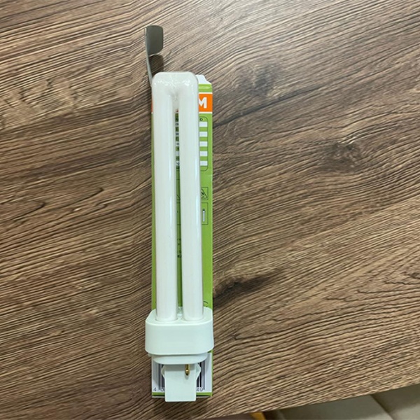 Компактная энергосберегающая лампа КЛЛ мощностью 26 Вт с цоколем G24d-3 для электромагнитных ПРА (ЭмПРА)