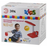 Светильник светодиодный настольный ЭРА NLED-437-7W-R красный (5055945577525)