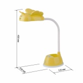 Светильник светодиодный настольный ЭРА NLED-434-6W-Y желтый (5055945577495)