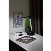 Светильник светодиодный настольный ЭРА NLED-456-10W-BK-S сенсорный черный с серебром (5055945557909