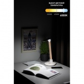 Светильник светодиодный настольный ЭРА NLED-456-10W-W-G сенсорный белый с золотом (5055945557893)