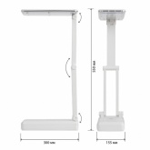 Светильник светодиодный настольный ЭРА NLED-426-3W-W белый аккумуляторный складной (5055945539271)