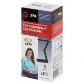Светильник светодиодный настольный ЭРА NLED-426-3W-BK черный аккумуляторный складной (5055945539288