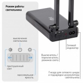 Светильник светодиодный настольный ЭРА NLED-426-3W-BK черный аккумуляторный складной (5055945539288