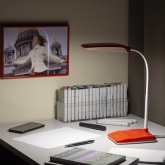 Светильник светодиодный настольный ЭРА NLED-447-9W-R красный сенсорный (5055398674802)