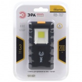 Фонарь светодиодный ЭРА Рабочие Практик RB-707 на батарейках 3xAAA, магнит, клипса - держатель