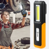 Фонарь ЭРА светодиодный серия Практик RA-803 аккумуляторный, крючок, магнит, miscro USB,