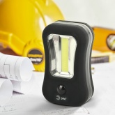 Фонарь ЭРА Рабочий RB-601 серия Практик 5W COB, батареи 3xAAA, крючок, 1 магнит