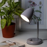 Светильник настольный ЭРА N-116-Е27-40W-GY серый