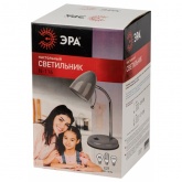 Светильник настольный ЭРА N-116-Е27-40W-GY серый