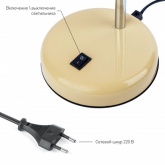 Светильник настольный ЭРА N-116-Е27-40W-BG бежевый