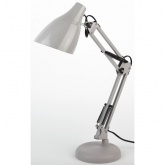 Светильник настольный ЭРА N-123-Е27-40W-GY серый